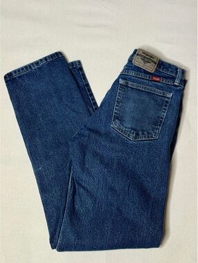 Wrangler 1096FXVF Men’s 32x32 Blue Jeans Authentic Farmer Workwear Distressed